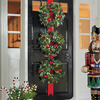 Cordless Triple Wreath Door Hang