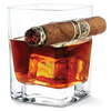 Corkcicle Cigar Glass - Whiskey Glass with Cigar Holder