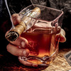Corkcicle Cigar Glass - Whiskey Glass with Cigar Holder