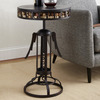 Corkscrew Cork Catcher Accent Table