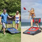 Cornhole Shootout Game - Combines Cornhole and Basketball All-in-One