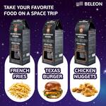 Cosmonaut Space Food Set - Texas Burger, French Fries, Chicken Nuggets