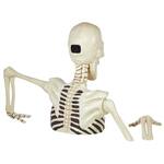 Costco Giant Ground-Breaking Skeleton with Red LED Glowing Eyes