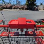 Costco Shopping Cart Tray - Holds a Phone, Drink, Hot Dog, and Samples
