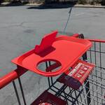 Costco Shopping Cart Tray - Holds a Phone, Drink, Hot Dog, and Samples