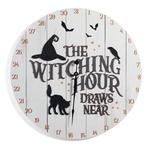 Countdown the Days to Halloween Wall Clock