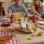 Cowboy Hat Chip 'n Dip Serving Bowl