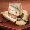 Cowboy Hat with a Genuine Bullet Hole!