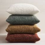 Cozy Teddy Bear Faux Fur Pillows