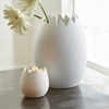 Cracked Eggshell Vase