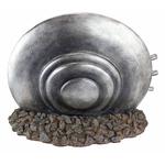 Crashed Flying Saucer Statue