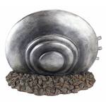 Crashed UFO Flying Saucer Statue