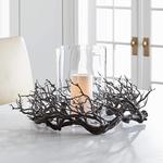 Creepy Black Branch Wreath