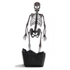 Creepy Coffin Skeleton Candle