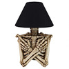 Creepy Skeleton Torso Table Lamp
