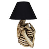 Creepy Skeleton Torso Table Lamp