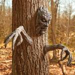 Creepy Tree Face and Branch Arms Set