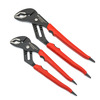 Crescent Tongue and Groove Pliers with Non-Marring Grip Zone