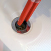Crescent Tongue and Groove Pliers with Non-Marring Grip Zone