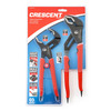 Crescent Tongue and Groove Pliers with Non-Marring Grip Zone