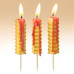 Crinkle-Cut French Fry Candles - Melt Red Wax That Looks Like Ketchup!