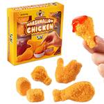 Crispy Marshmallow Chicken Candy - Real Bread Crumbs!