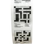 Crossword Puzzle Toilet Paper