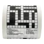 Crossword Puzzle Toilet Paper