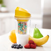 CrunchCup - Portable Cereal Cup - No Spoon Required!