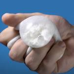 Crunchy Snowball Stress Ball - Feels and Sounds Like Real Snow