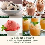 Cuisinart FastFreeze - 5-in-1 Quick Ice Cream / Frozen Dessert Maker