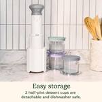 Cuisinart FastFreeze - 5-in-1 Quick Ice Cream / Frozen Dessert Maker