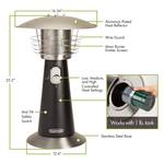 Cuisinart Portable Tabletop Patio Heater