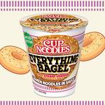 Cup Noodles Everything Bagel with Cream Cheese Ramen Noodles