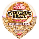 Cup Noodles Everything Bagel with Cream Cheese Ramen Noodles