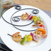 Curved Shish-Kabob Skewers - Fit On Your Plate!