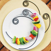 Curved Shish-Kabob Skewers - Fit On Your Plate!
