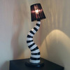 Curvy Beetlejuice-ish Table Lamp