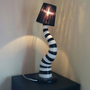 Curvy Beetlejuice-ish Table Lamp