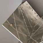 Curvy Spiral Aluminum Bookshelf / Wall Art
