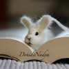 Cute Needle Felted Animal Head Bookmarks