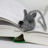 Cute Needle Felted Animal Head Bookmarks