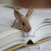 Cute Needle Felted Animal Head Bookmarks