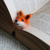 Cute Needle Felted Animal Head Bookmarks