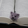 Cute Needle Felted Animal Head Bookmarks