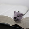 Cute Needle Felted Animal Head Bookmarks