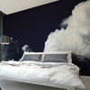 Dark Clouds Wall Mural
