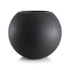Dark Gray Outdoor Sphere Planters