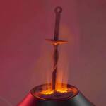Dark Souls Coiled Sword LED Humidifier with Realistic Flame Effects