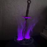 Dark Souls Coiled Sword LED Humidifier with Realistic Flame Effects